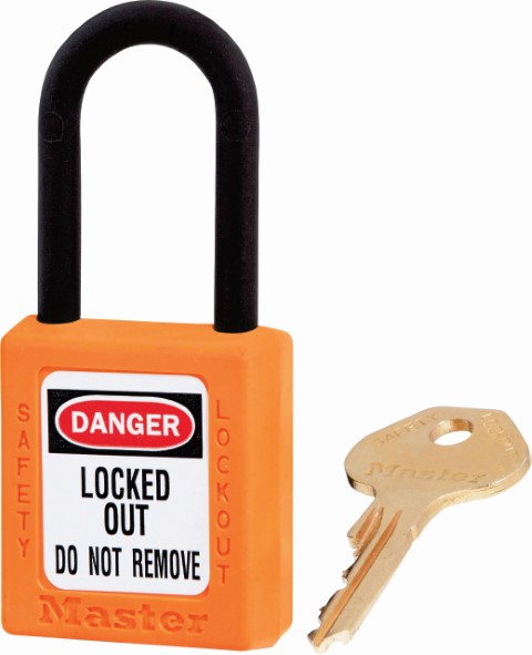 MASTER LOCK - XENOY SAFETY LOCKOUT PADLOCK-ORANGE 